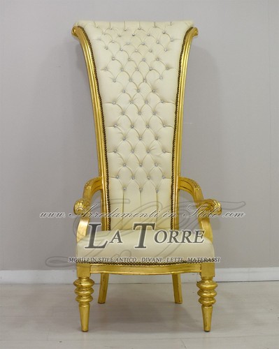 Poltrona trono luigi - trono,