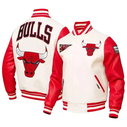 Giacca letterman chicago bulls - letterman,