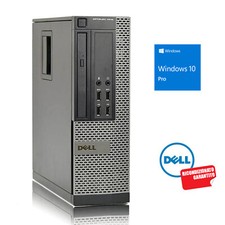 DELL COMPUTER OPTIPLEX 7010 i5 SFF SSD 128 GB RAM 8 GB USB PC WIN10 COME NUOVO