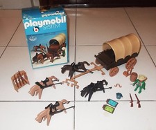 PLAYMOBIL SYSTEM 3243 CARRO Diligenza Box Completo klicky geobra Chariot
