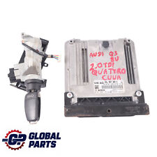 Audi Q3 8U 2.0 TDI Quattro Motore ECU Kit 04L907309K Chiave di accensione