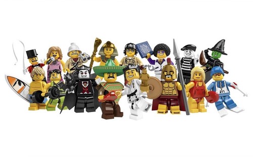 Lego minifigures serie - minifigures,
