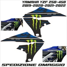 YAMAHA YZF250-450 2019-2020-2021-2022 kit adesivi come foto in kristal