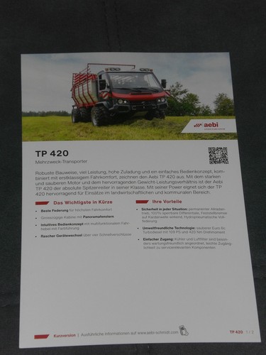 Aebi 420 trasportatore - tp,