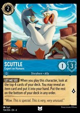 Scuttle, Expert on Humans - FOIL - Ursula's Return - Lorcana TCG