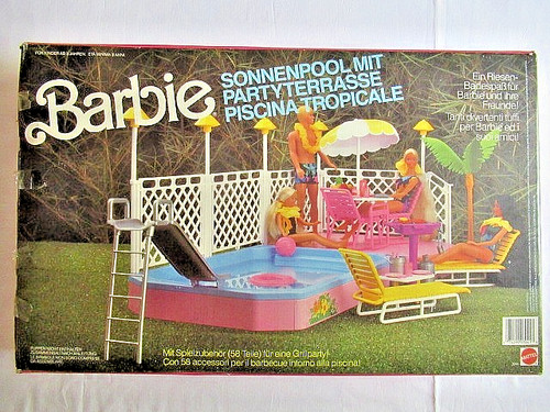 Barbie 3041 piscine et patio - 3041,