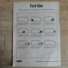 Ford Transit 1965 Pubblicità