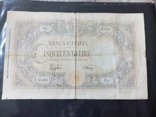 500 LIRE Errore 31-03-1943