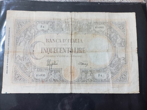 500 lire errore 1943 - lire, 31-03-1943