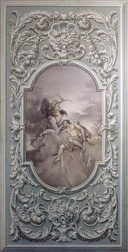 Antico dipinto decorazione a - decorazione,