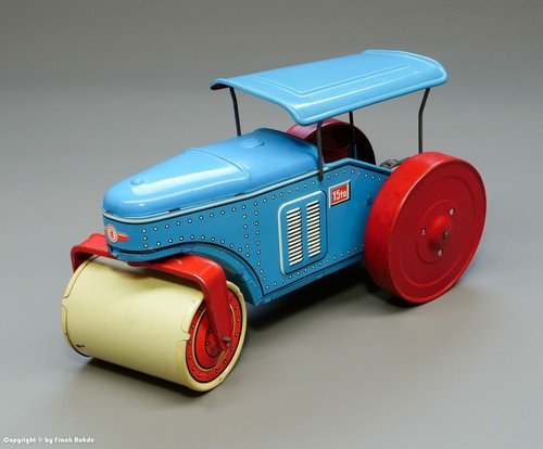 Antico rullo stradale - antico,