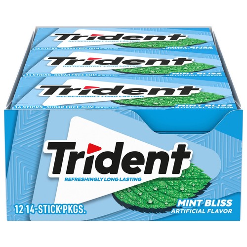 Trident mint bliss - mint, senza