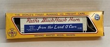Mehano Master Model Makers scala HO treno merci box vagone, Rath’s Black Hawk Ham