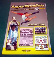 SUPERMONDIALE "MEXICO 1986" Album Completo Ristampa WORLD CUP Gazzetta Sport