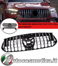 GRIGLIA ANTERIORE PANAMERICANA PROFILI CROMATI PER MERCEDES GLE W167 C167 2024++