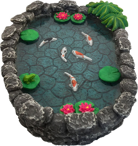 Laghetto miniatura con - laghetto,