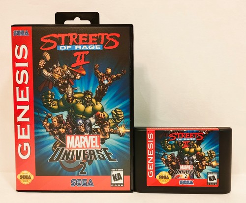 Streets rage x - x, marvel