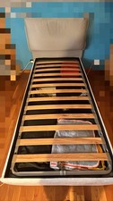 letto singolo con contenitore sfoderabile 