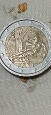 Moneta da 2 Euro giochi olimpiadi invernali Torino commemorativa 2006 rara