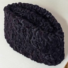 Cappello nero etnico invernale