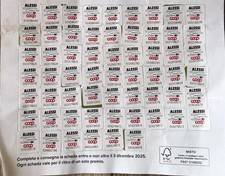 60 Bollini Alessi Coop Ipercoop + Raccoglitore