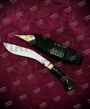 Coltello Gurkha Kukri forgiato