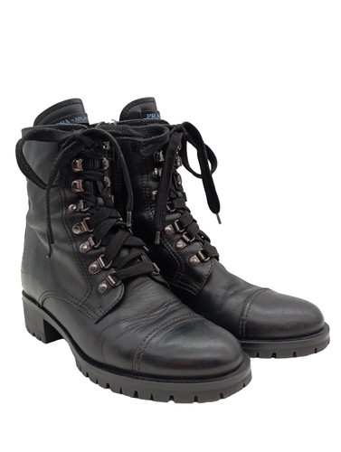 Prada stivaletto stringato - prada,