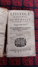 Antico libro Epistole di