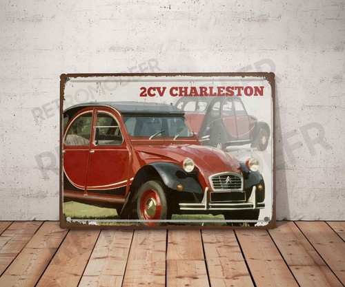 Plaque métal vintage citroen