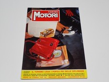 TORINO MOTORI N° 108 DEL 1970 ALFA ROMEO 1750 SPIDER MINI MATIC FIAT 130 