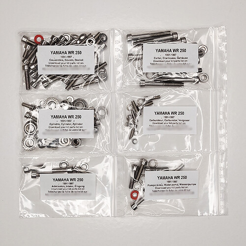 Yamaha 250 1991 1997 kit - 250,