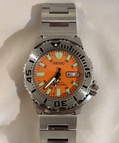 Seiko orange monster - seiko, scuba