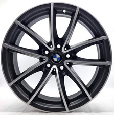 4 cerchi lega bmw x1 x2 r18 antracite opaco spazzolato lt005575