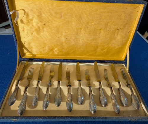 Elegante set posate - , pesce