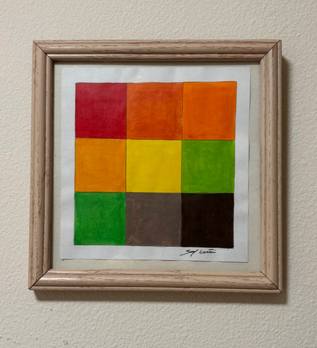 Quadro quadrato sol lewitt - sol,