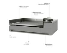 Forge Audes Piastra di Cottura in Ghisa Doppia a Gas - Argenta