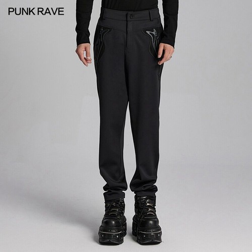 Pantaloni punk rave uomo - pantaloni,
