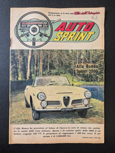 Auto sprint alfa - auto,