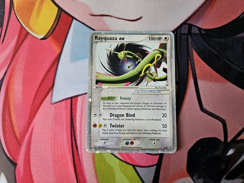 2006 pokemon rayquaza holo - pokemon,