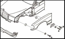 Per Mercedes Benz W201 W124