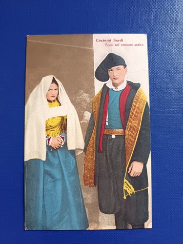 289a cartolina costumi sardi - 289a,