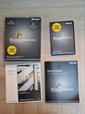 Microsoft Windows Server 2003 Enterprise Edition *Esempio promozionale* *Raro*