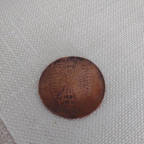 Gettone ruota gigante 1889