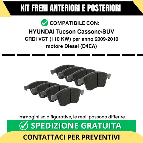 Pastiglie freno ant - freno, +