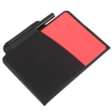 Set carte arbitro calcio rosso