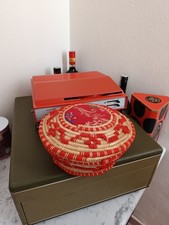 CESTINO SARDO CON COPERCHIO IN