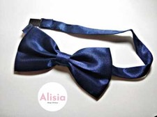 Papillon uomo raso blu - papillon,