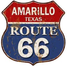 AMARILLO, TEXAS Route 66 Scudo
