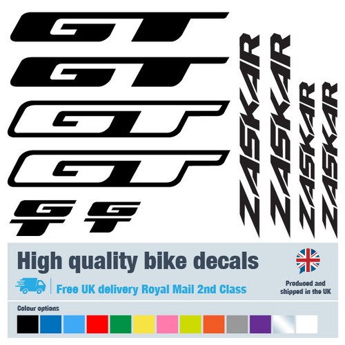 Etichette decalcomanie bici - , gt