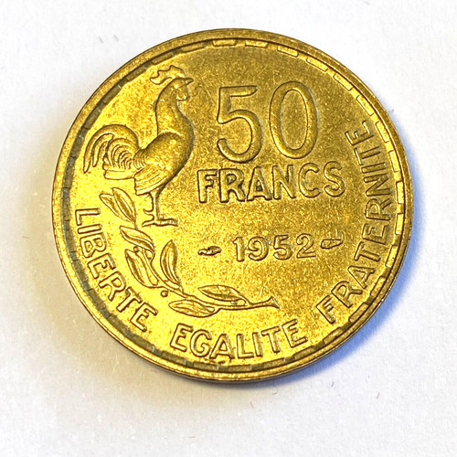 10840 50 francs 1952 - francs,
